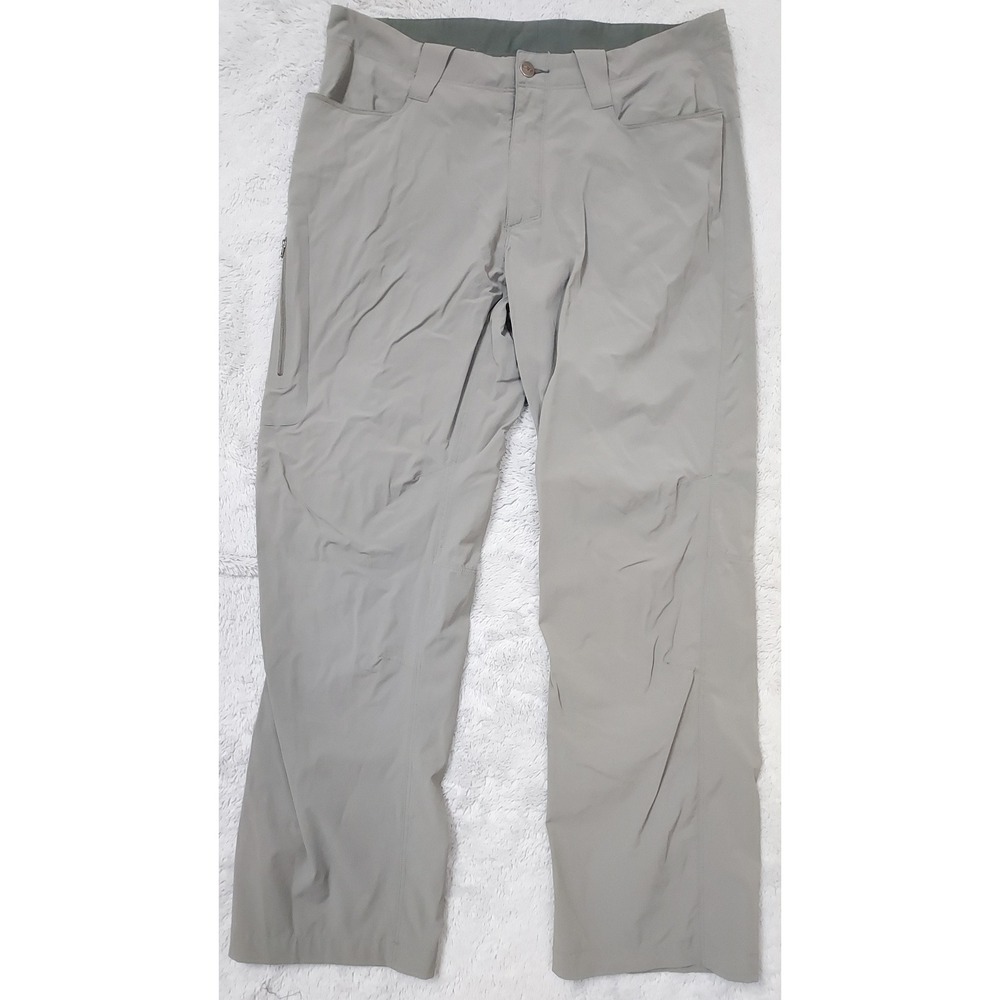 Outdoor Research Pants Mens 34x29 Ferrosi Hiking Outdoor Gray Cargo HEMMED